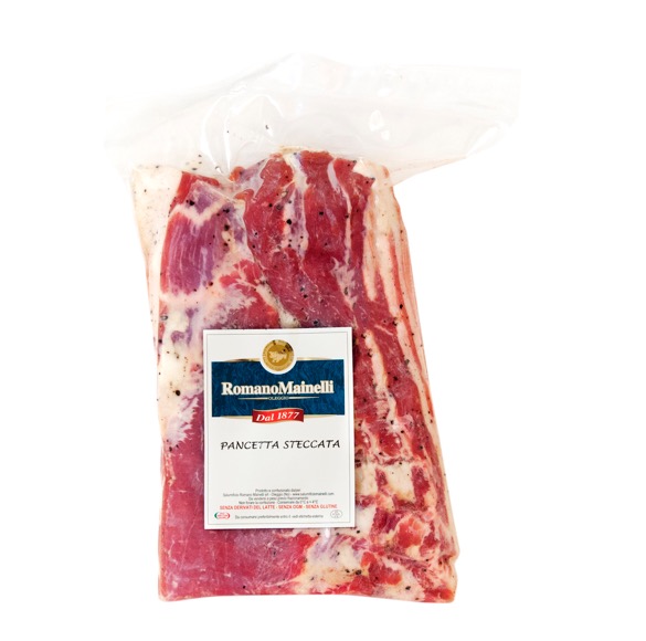 Pancetta tesa sottovuoto